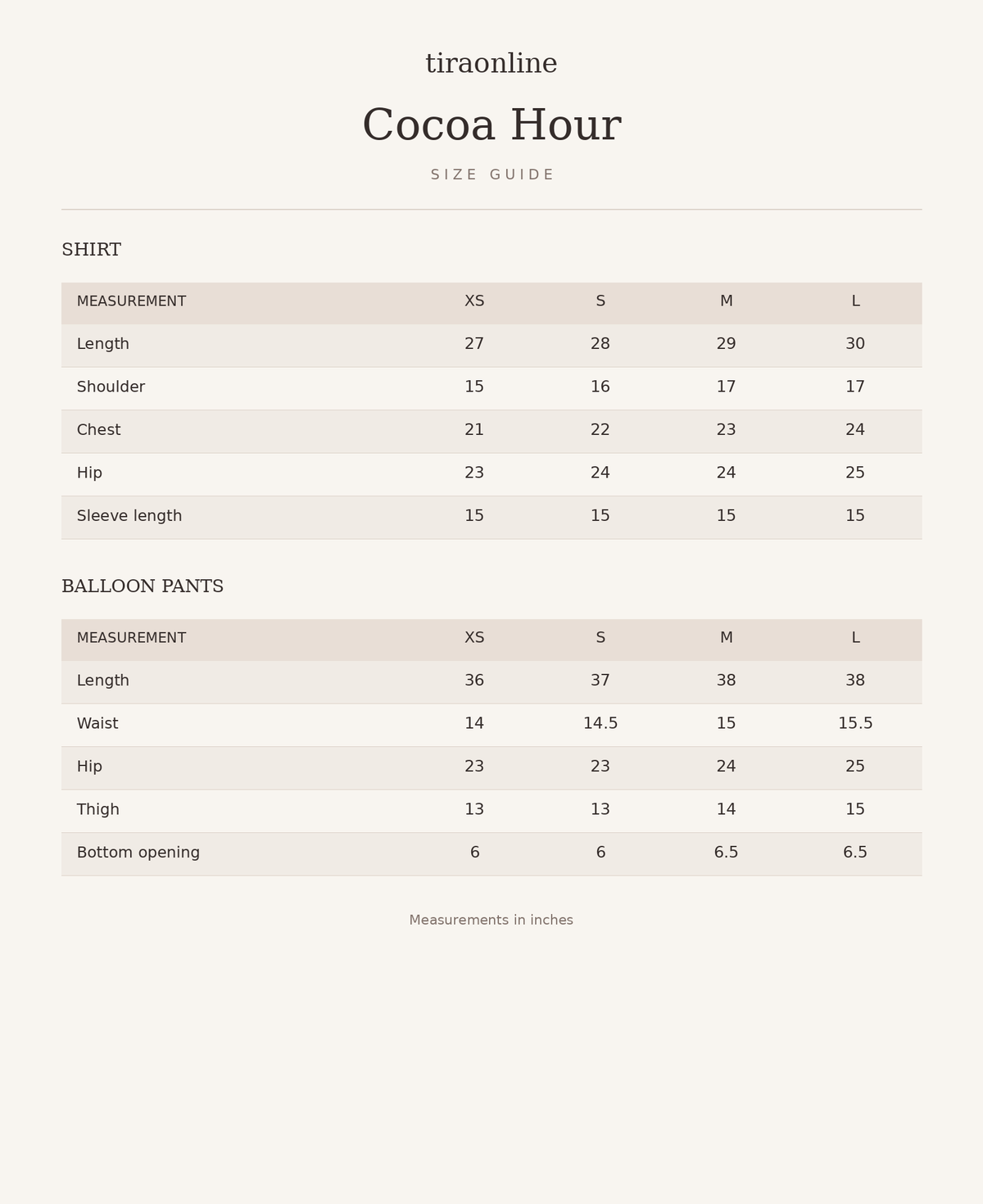 Cocoa Hour