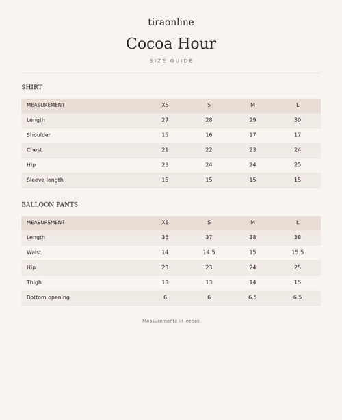 Cocoa Hour